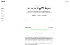 Whisper (OpenAI)